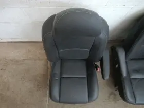 200.to1607 Toyota 2007 2008 Fj Cruiser Black Leather Seats Set Front Rear Bucket Bench