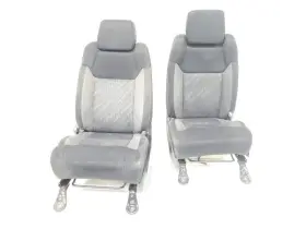 202-60157al Toyota 2014 15 16 17 18 19 20 2021 Tundra Oem Pair Gray Cloth Manual Front Seats