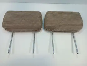 206.to1598 Toyota 1998 4 Runner Pair 2nd Row Headrest Brown Cloth 12822845