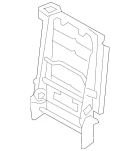71017-0c101 Toyota Genuine Seat Back Frame