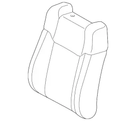 71073-0ca21-c8 Toyota Genuine Seat Back Cover