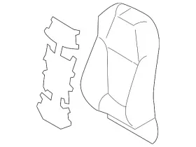 71074-0r330-b1 Toyota Genuine Seat Back Cover