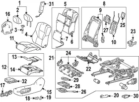 71120-ak030 Toyota Genuine Frame Assembly