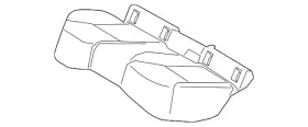 71503-02730 Toyota Genuine Seat Cushion Pad