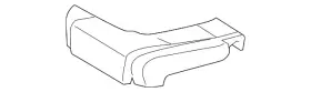 71512-0c100 Toyota Genuine Pad Front Seat Cushion Left For Separate Type