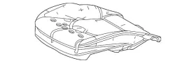 71512-0e230 Toyota Genuine Seat Cushion Pad
