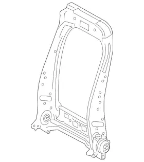 71640-0r290 Toyota Genuine Seat Back Frame