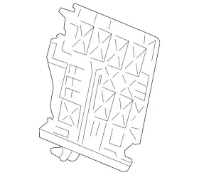 71701-0r010 Toyota Genuine Seat Back Panel