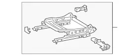 72020-47371 Toyota Genuine Seat Adjuster