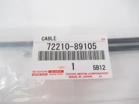 72210-89105 Toyota Genuine Oem Seat Track Control Cable 1984-89 4runner And Pickup