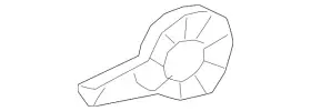 72525-06100-c0 Toyota Genuine Seat Back Recliner Adjustment Handle