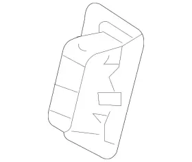 72996-0e190-c0 Toyota Genuine Seat Back Panel Hole Cover