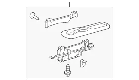 78060-0e010-c3 Toyota Genuine Cup Holder