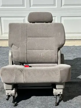 792200c020b0 Toyota 01-04 Sequoia Back Seat 3rd Row Left Side Gray Cloth 792200c020b0 Toyota 01-04 Sequoia Back Seat 3rd Row Left Side Gray Cloth