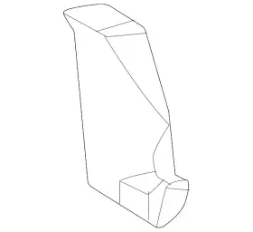 79273-08080-c0 Toyota Genuine Hinge Cover