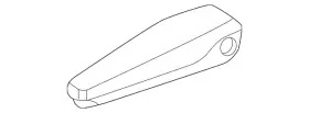10a-881-082-n-utq Volkswagen Genuine Seat Armrest