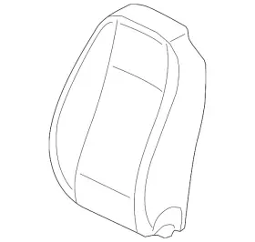17a-881-775 Volkswagen Genuine Seat Back Pad