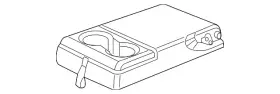 17a-885-081-a-sl1 Volkswagen Genuine Armrest