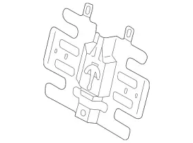 1k0-881-879-n Volkswagen Genuine 2010-2014 - Lumbar Support