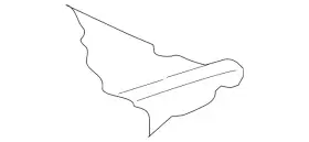 2gj-882-357 Volkswagen Genuine Seat Cushion Pad