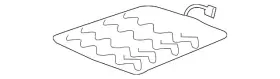 2gj-963-555-b Volkswagen Genuine Seat Cushion Heater