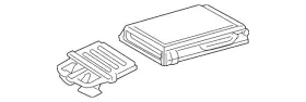 3c8-885-875-ab-43u Volkswagen Genuine Armrest