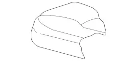 3cn-885-376-l Volkswagen Genuine Seat Cushion Pad