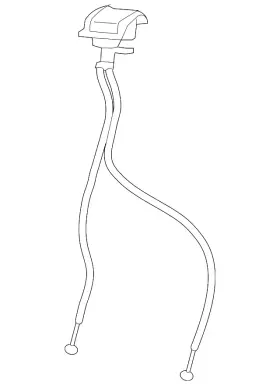 3cn-885-651-h-82v Volkswagen Genuine Release Handle