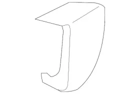 3cn-885-726-82v Volkswagen Genuine Arm Cap