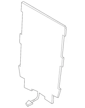5c5-963-557 Volkswagen Genuine Seat Back Heater