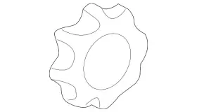 5gm-881-671-82v Volkswagen Genuine Adjust Knob