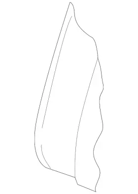 5gm-885-775-l Volkswagen Genuine Seat Back Pad