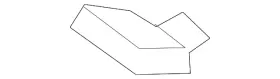 5na-881-253-9b9 Volkswagen Genuine Adjust Handle