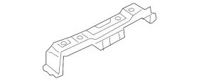 Volkswagen 5q0-802-570 Genuine Floor Pan Cross-member Bracket