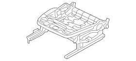 80a-881-106-e Volkswagen Genuine Cushion Frame