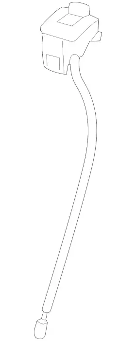 8p7-885-681-82v Volkswagen Genuine Release Handle