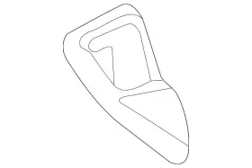 8t0-881-607-82v Volkswagen Genuine Handle Bezel 8t0-881-607-82v Volkswagen Genuine Handle Bezel