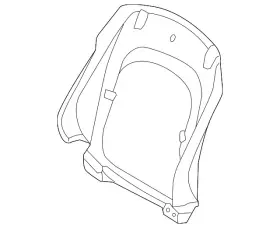 32248044 Volvo Genuine 2017-2025 - Seat Back Panel 32248044 Volvo Genuine 2017-2025 - Seat Back Panel
