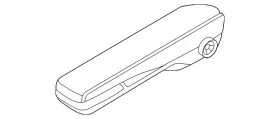 32447704 Volvo Genuine Seat Armrest