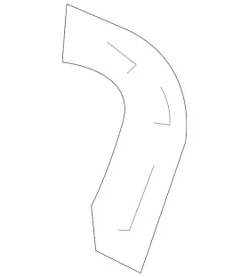 39827910 Volvo Genuine Seat Back Panel Upper Cover