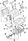 Genuine Ford Seat Back Adjust F2VY-5465501-A New. Price: $277.14.