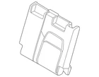 Genuine Nissan Seat Back Cushion 89661-6TA0A New. Price: $234.34.