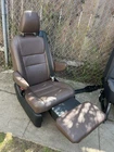 2011-2020 Toyota Sienna 2ND Second Row Recliners Seats Leather Used. Price: $899.00.