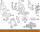 Ford Oem 09-14 F-150 Front Seat-back Cushion Foam Pad Left 9L3Z1564811A New. Price: $188.34.
