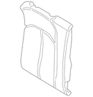 Genuine Audi Seat Back Cover 8W7-885-806-AA-KGL New. Price: $750.88.