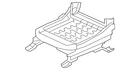 Genuine Mitsubishi Seat Adjuster 87400W270P New. Price: $2585.48.