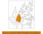 Gm Oem 10-16 Express 1500 Front Components-seat Back Pad 19128182 New. Price: $160.91.