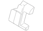 Genuine Nissan Seat Back Cushion Cover 88620-9DL2A New. Price: $881.93.