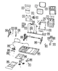 Genuine Mopar Recliner Cable 7VF77TX7AA New. Price: $94.14.