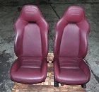 * 2010-2013 Aston Martin Rapide Iron Ore Red Leather Front Seat Set Oem Complete Used. Price: $629.95.